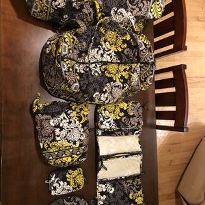 6 Piece Vera Bradley Luggage Set in Baroque
